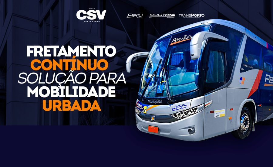 Como o fretamento contínuo contribui para a mobilidade urbana, segurança do trabalhador e a sustentabilidade