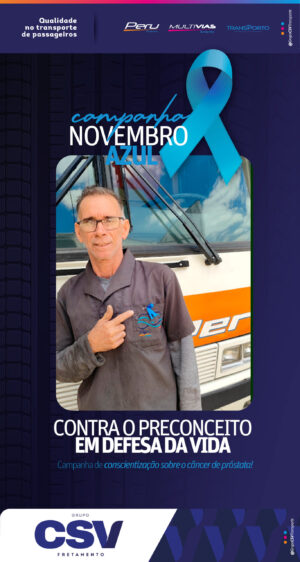 Novembro Azul: saúde dos motoristas em foco