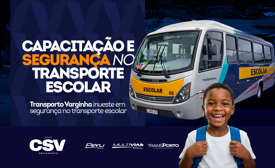 Transporto  – Capacitação e segurança no transporte escolar